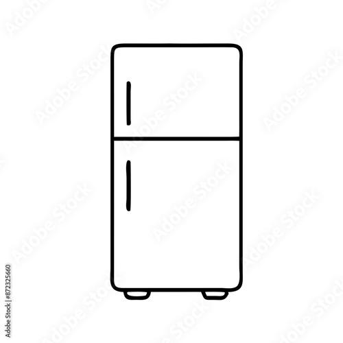 refrigerator appliance kitchen icon symbol cold freezer refrigeration food household home equipment technology cooler storage fridge electric temperature household equipment digital cooling electronic