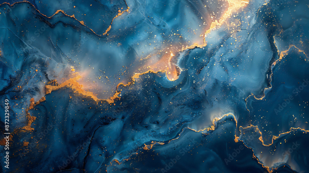 Abstract background with swirling patterns of dark teal, emerald green and red marble swirls with golden accents. liquid texture, marble pattern. Abstract background with swirling patterns of dark teal, emerald green and red marble swirls with golden accents. liquid texture, marble pattern.