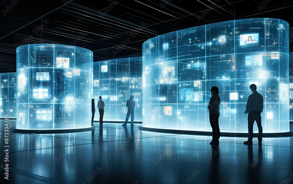Digital data design concept Digital data design concept
