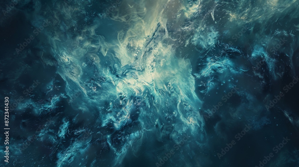 An expansive galaxy in light sky-blue and soft black hues, featuring a vast array of stars and intricate spiral formations. An expansive galaxy in light sky-blue and soft black hues, featuring a vast array of stars and intricate spiral formations.
