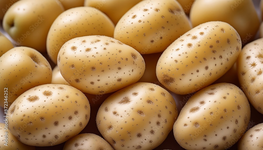 potato close-up , generated by AI. High quality photo potato close-up , generated by AI. High quality photo