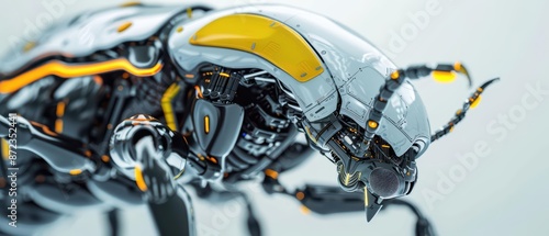 A futuristic research lab develops insectinspired robots equipped with supernatural abilities photo