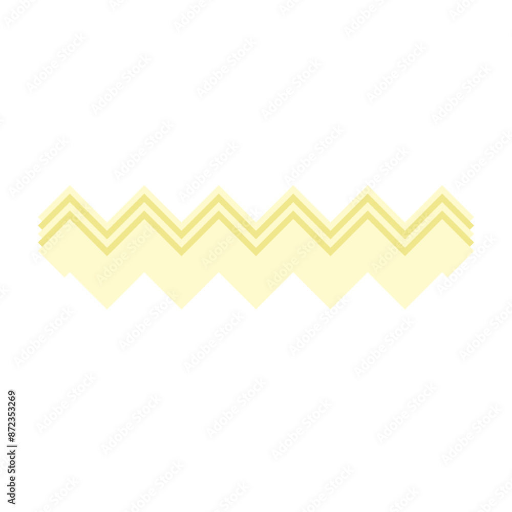 An abstract retro zig zag stripe pattern design element. An abstract retro zig zag stripe pattern design element.