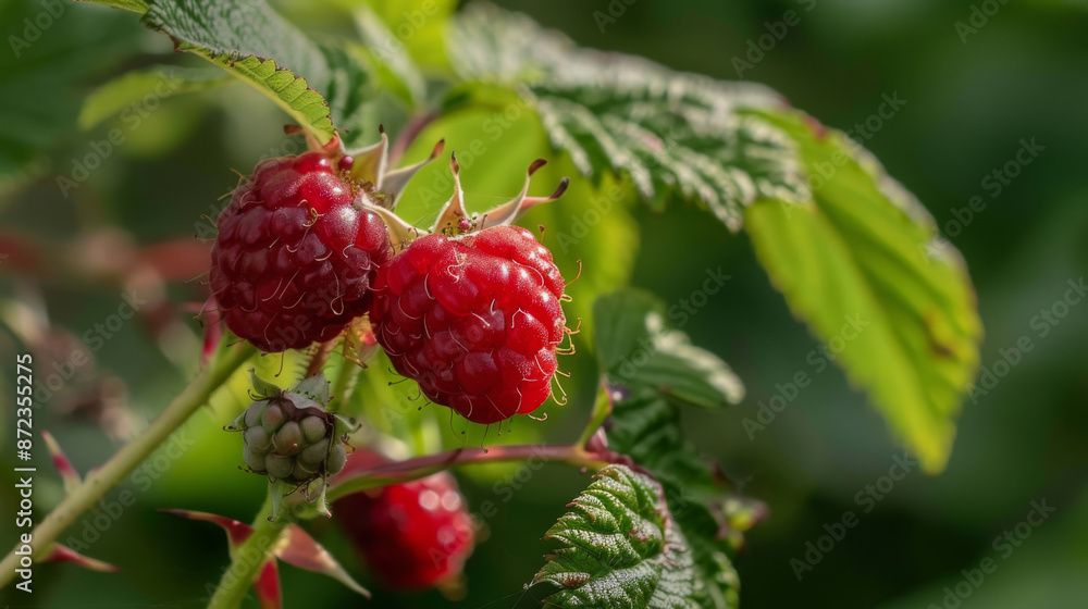 Raspberries are the fruit of plants in the rose family. Most raspberries belong to the subgenus Idaeobatus. Raspberries are the fruit of plants in the rose family. Most raspberries belong to the subgenus Idaeobatus.
