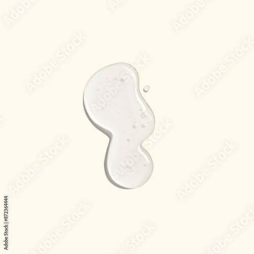 Serum Oild Sample On White Background photo