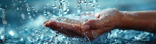 Wallpaper Mural Hydrologist predicting water connectivity from sequence data, Hydrology, Water Analysis Torontodigital.ca