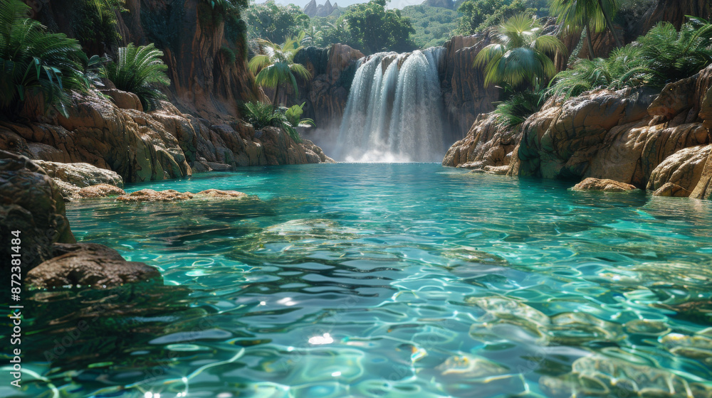 Naklejka premium Paradise