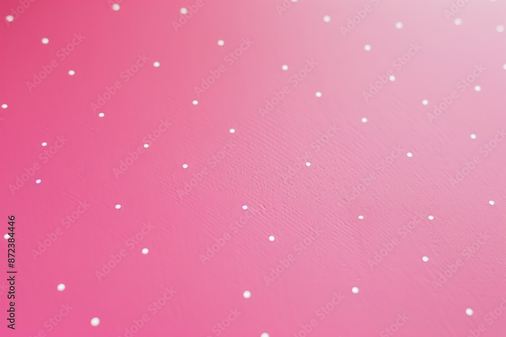Pink background with white polka dots transitioning from dark to light, creating a cheerful and playful atmosphere, perfect for adding fun and cuteness to any project Pink background with white polka dots transitioning from dark to light, creating a cheerful and playful atmosphere, perfect for adding fun and cuteness to any project