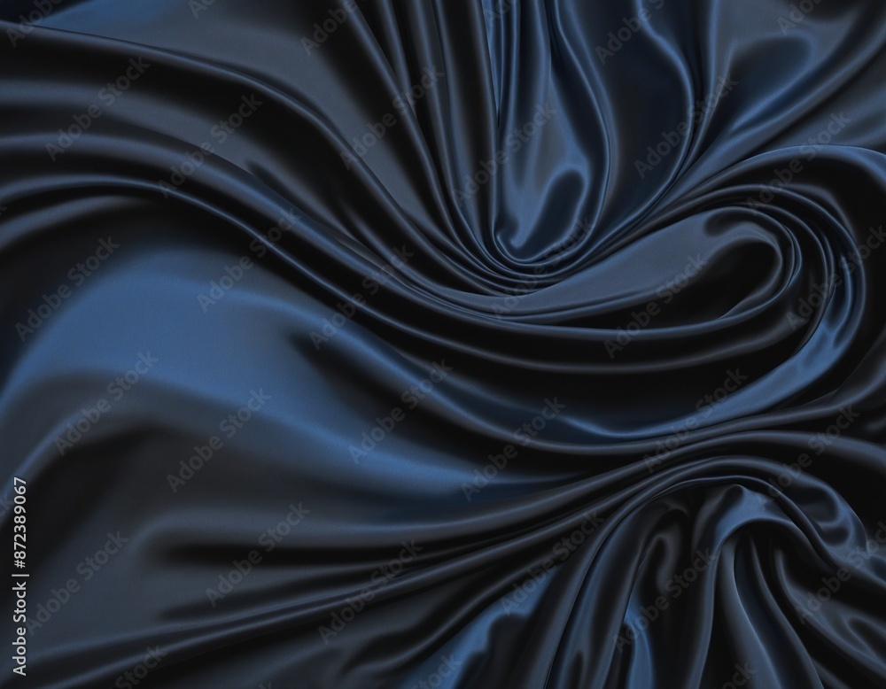 Obraz premium blue-black silk wall paper design