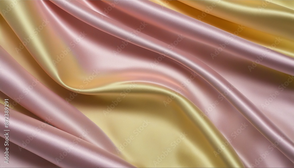 Obraz premium Elegant Silk Wave Background