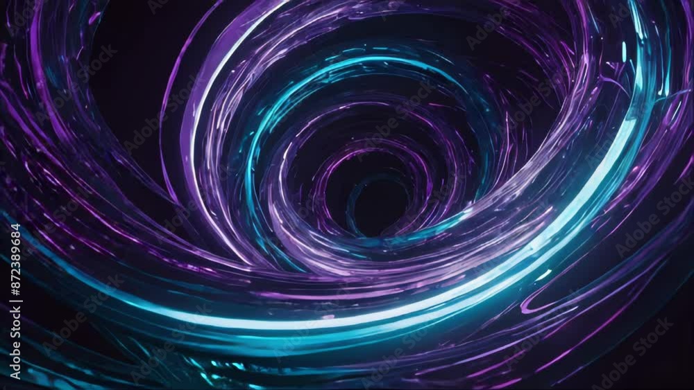 Illuminated Dreams Abstract Purple and Blue Light Design with Futuristic Swirls Illuminated Dreams Abstract Purple and Blue Light Design with Futuristic Swirls