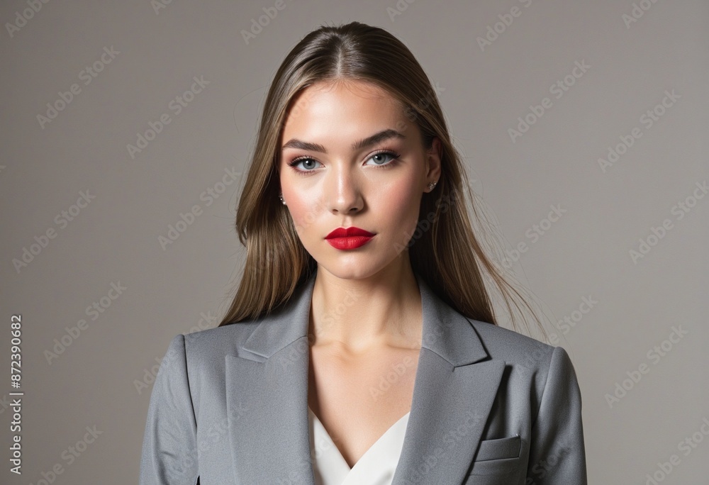 serious looking business suit woman, portrait serious looking business suit woman, portrait