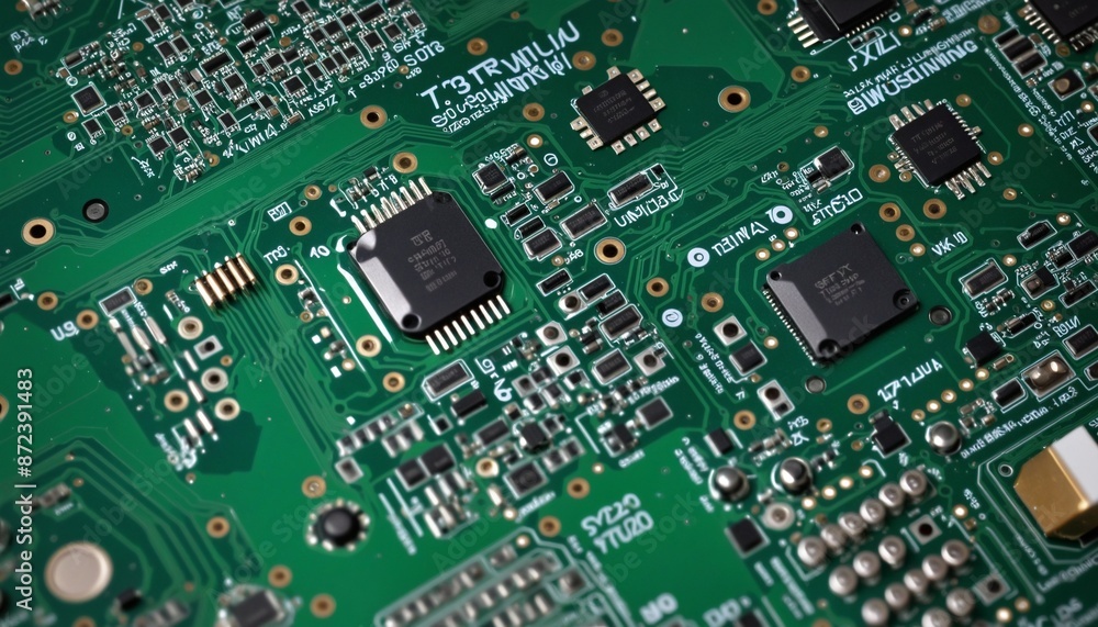 Circuit board background Circuit board background