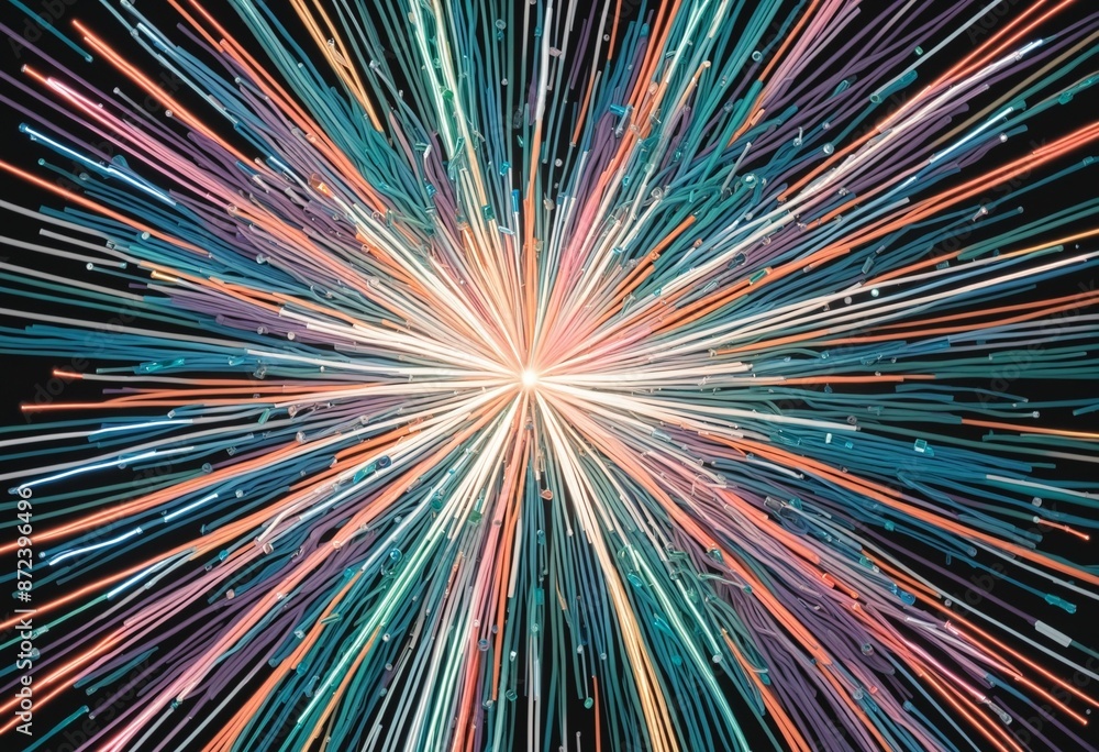 Pastel New Year Firework Pattern Graphic Pastel New Year Firework Pattern Graphic