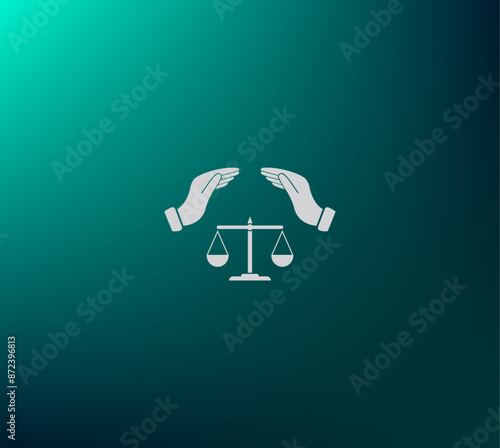 Vector illustration blue background