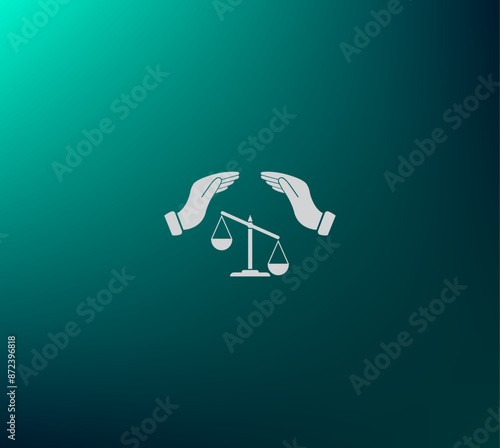 Vector illustration blue background