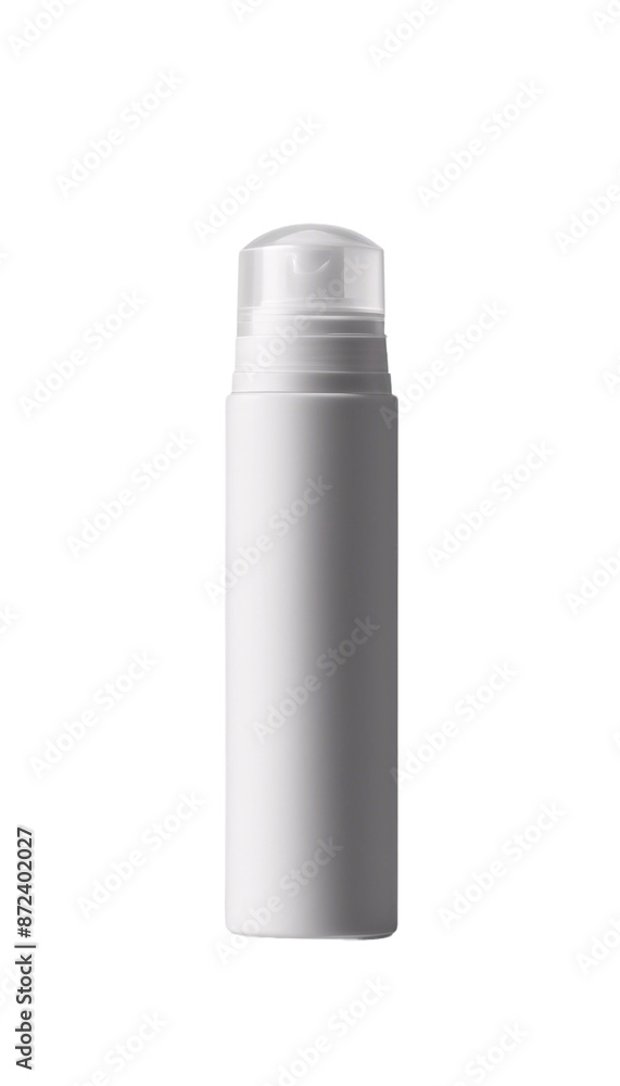 Blank open plastic roll-on antiperspirant deodorant bottle with cap isolated Transparent image Blank open plastic roll-on antiperspirant deodorant bottle with cap isolated Transparent image