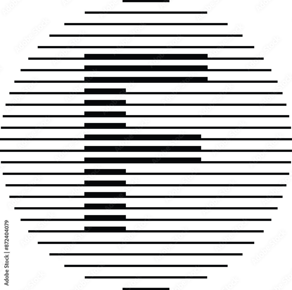 Letter F Logo Icon Line Pattern within Circle Design Letter F Logo Icon Line Pattern within Circle Design