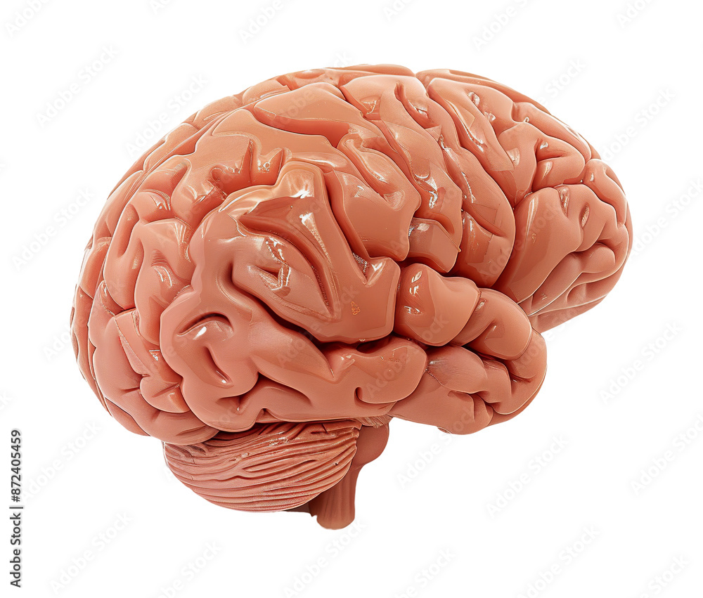 Brain isolated on transparent background Brain isolated on transparent background