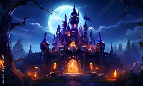 Magical Halloween Castle Party photo