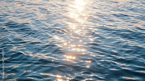 Sun Glimmering on Rippling Water. © DONZz