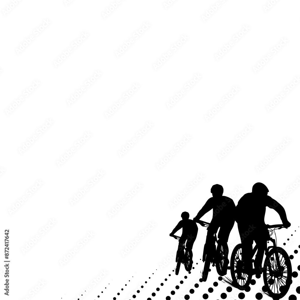 cyclist silhouette background angle vector cyclist silhouette background angle vector