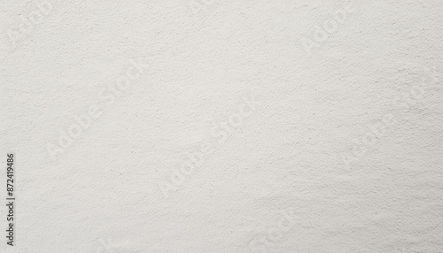 Closeup of rustic white sand wall texture