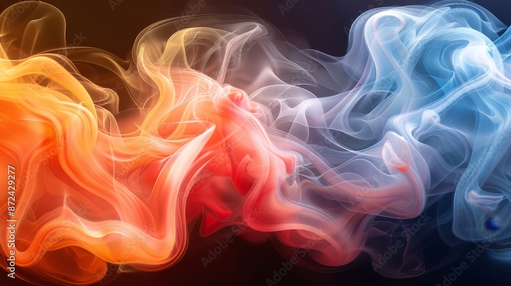Luminous Layers The Art of Gradient Smoke Designs Luminous Layers The Art of Gradient Smoke Designs
