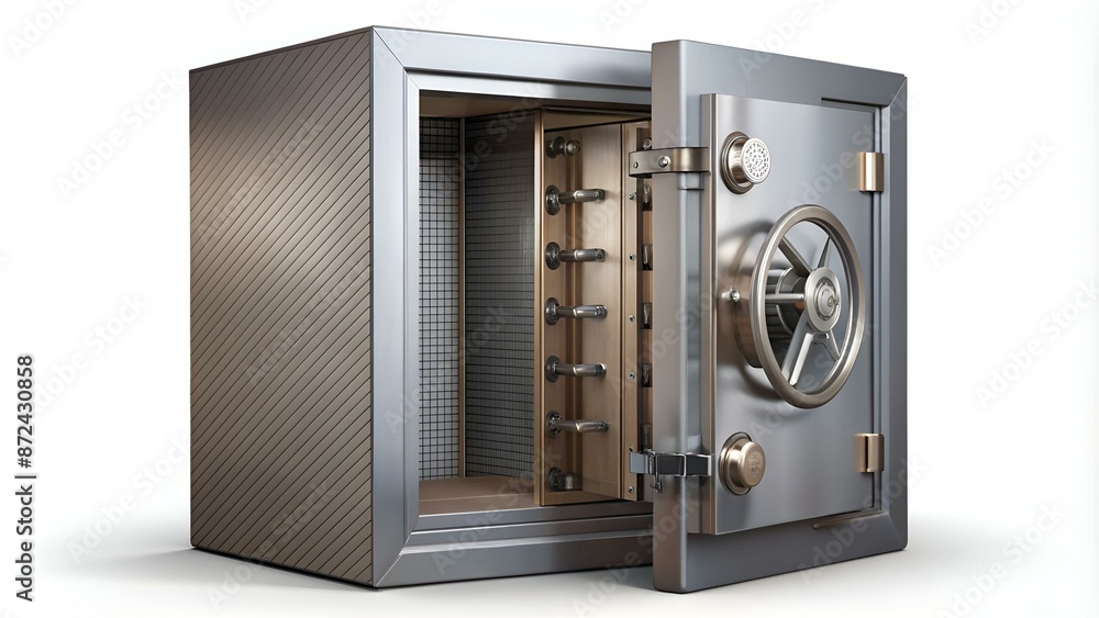 Unveiling the Stronghold of Burglary Safes in Imagery Isolated on a Transparent Background PNG. Unveiling the Stronghold of Burglary Safes in Imagery Isolated on a Transparent Background PNG.