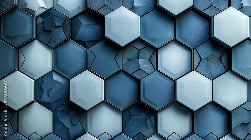 Intricate hexagonal grid design with overlapping shapes and subtle shadows, creating a dynamic and visually appealing texture for modern art and graphic designs. , Minimalism, Intricate hexagonal grid design with overlapping shapes and subtle shadows, creating a dynamic and visually appealing texture for modern art and graphic designs. , Minimalism,