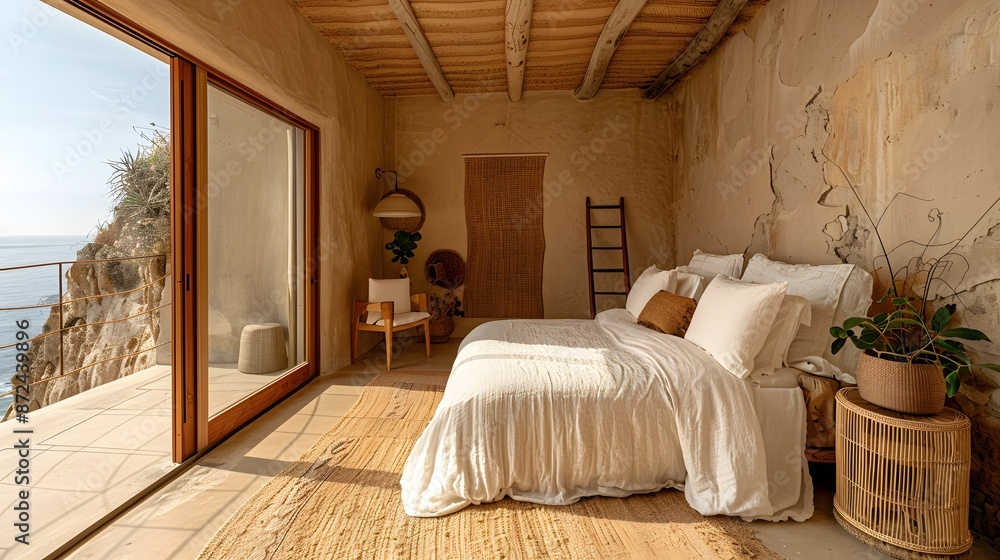 Coastal Bedroom with a View Coastal Bedroom with a View