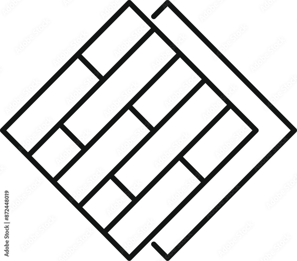 Parquet floor covering showing laying pattern for home interior design project Parquet floor covering showing laying pattern for home interior design project