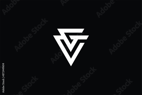 Free Download letter VG GV wings badge iconic modern logo, letter GV VG triangle downward arrow military aviation, aviation pilot, private jet, fighter jet logo,aircraft carrier, us fighter jet, aviation logo, jet  - GFXLoad