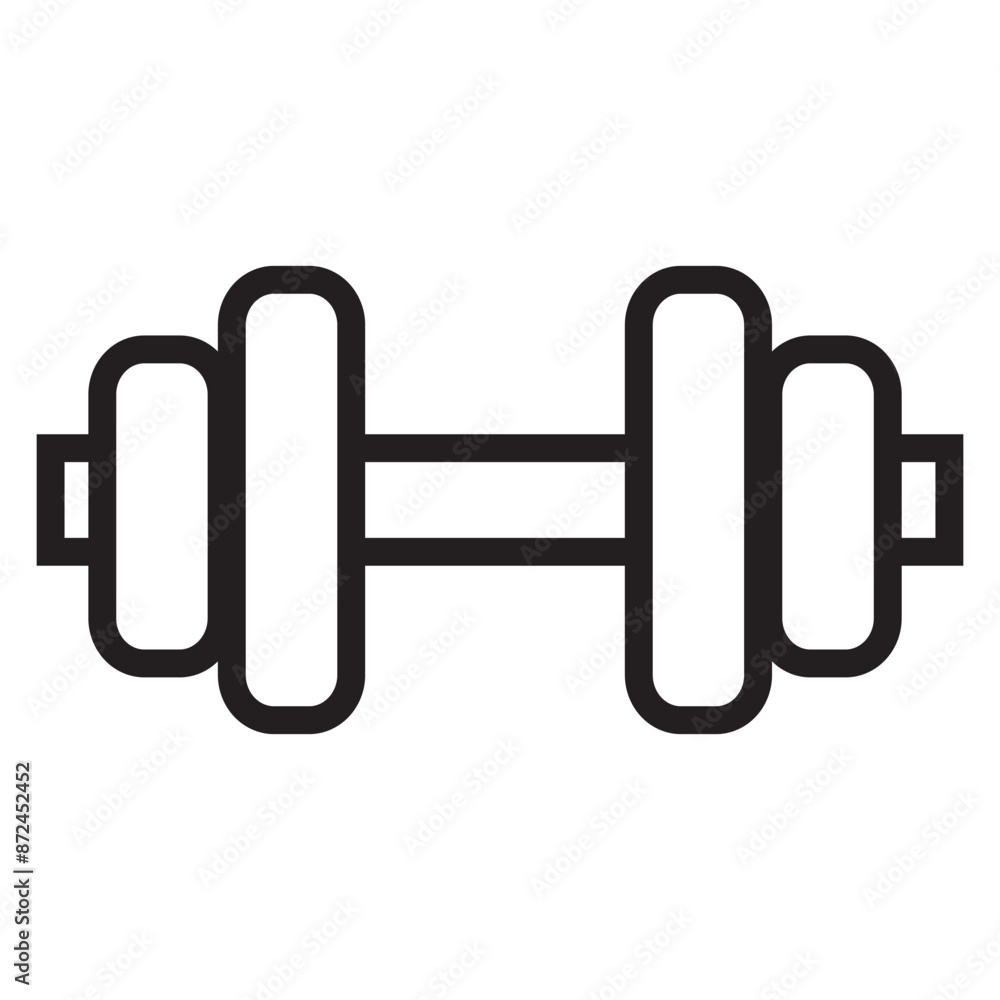 barbell icon. Weight Lifting flat icon. For the sports area or gym icon. vector eps 10. barbell icon. Weight Lifting flat icon. For the sports area or gym icon. vector eps 10.