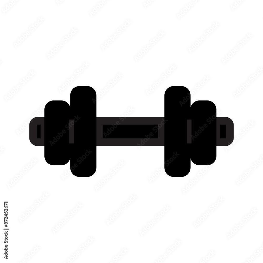 barbell icon. Weight Lifting flat icon. For the sports area or gym icon. vector eps 10. barbell icon. Weight Lifting flat icon. For the sports area or gym icon. vector eps 10.