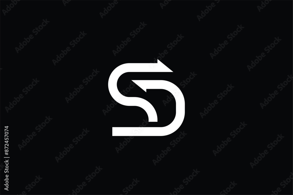 S letter initial icon logo design incorporated with arrow sign, letter S arrow simple identity logo for business delivery express, logistic, finance, shipment, S letter with arrow logo S letter initial icon logo design incorporated with arrow sign, letter S arrow simple identity logo for business delivery express, logistic, finance, shipment, S letter with arrow logo