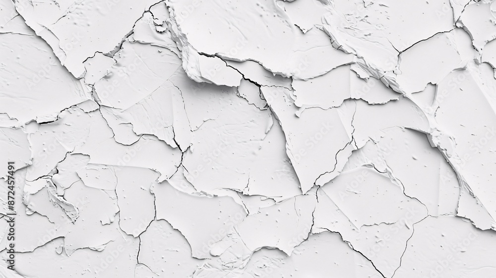Cracked White Surface Texture Cracked White Surface Texture