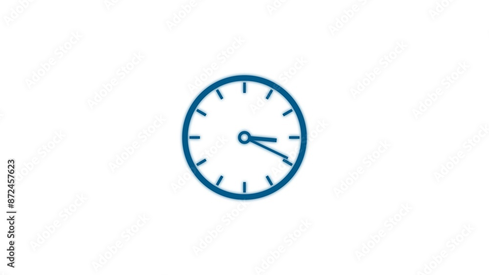 Abstract Clock Icon 24 Hours Day Fast Speed Illustration Background. Abstract Clock Icon 24 Hours Day Fast Speed Illustration Background.