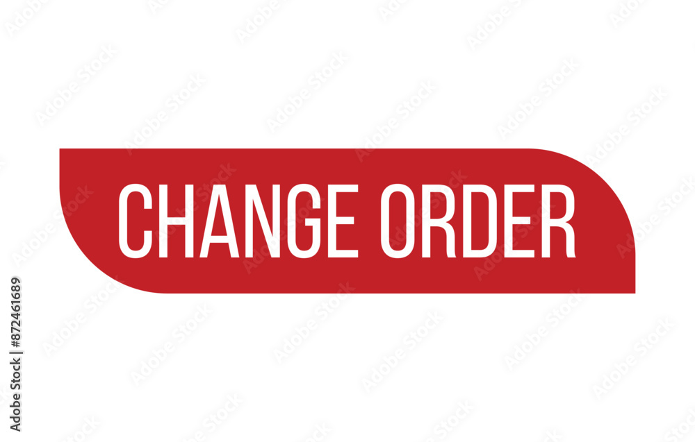 Change order Rubber Stamp Seal Vector Change order Rubber Stamp Seal Vector