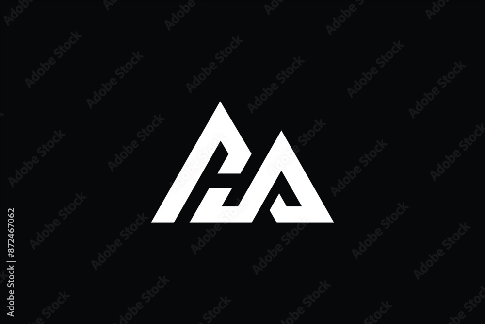 letter HA AH triangle modern minimal iconic logo, letter HA H arrow mountain peak triangle logo letter HA AH triangle modern minimal iconic logo, letter HA H arrow mountain peak triangle logo