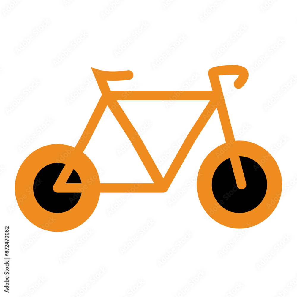 Bicycle vector icon, modern and editable bicycle icon. EPS 10. Bicycle vector icon, modern and editable bicycle icon. EPS 10.