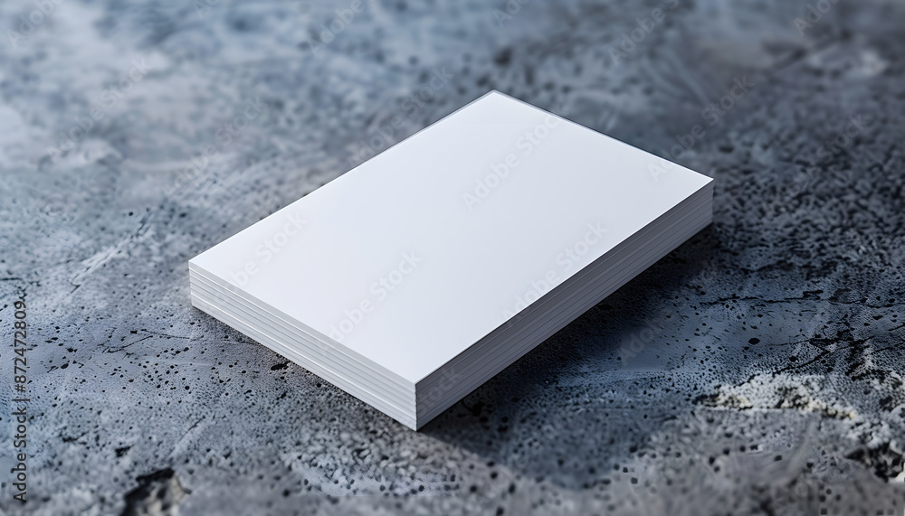 Fototapeta premium Card mockup