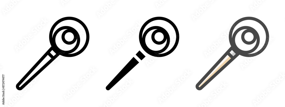 Multipurpose bread dough whisk vector icon in outline, glyph, filled outline style. Three icon style variants in one pack. Multipurpose bread dough whisk vector icon in outline, glyph, filled outline style. Three icon style variants in one pack.
