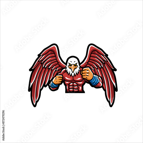 Print Rajawali logo design for your brand and company identity