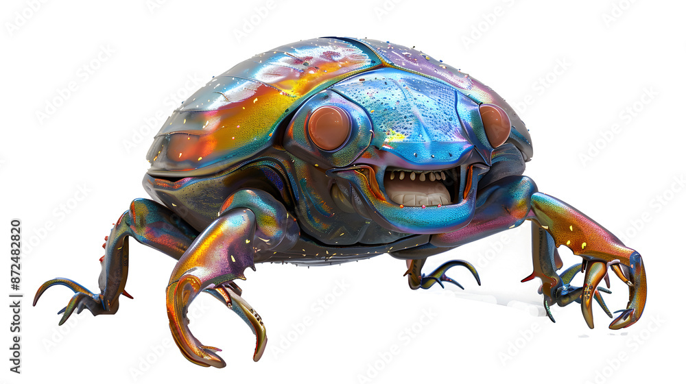 Fototapeta premium state potato beetle, PNG file transparent background