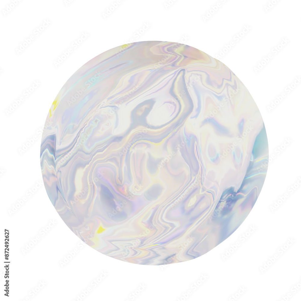 3D holographic design element 3D holographic design element