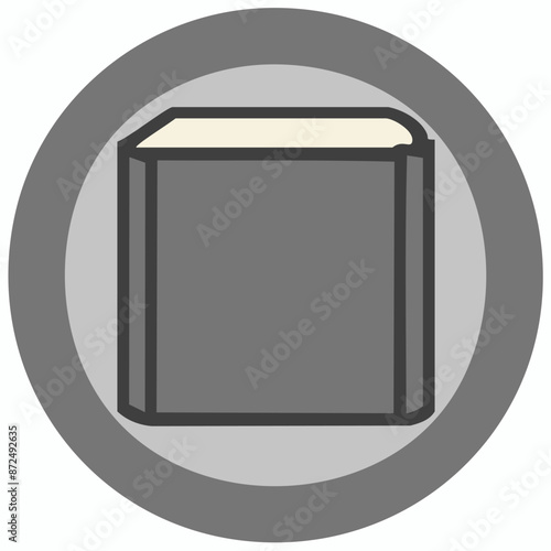 Book icon vector, education learning concept