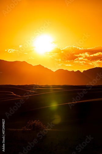Summer Sunset at White Sand National Park