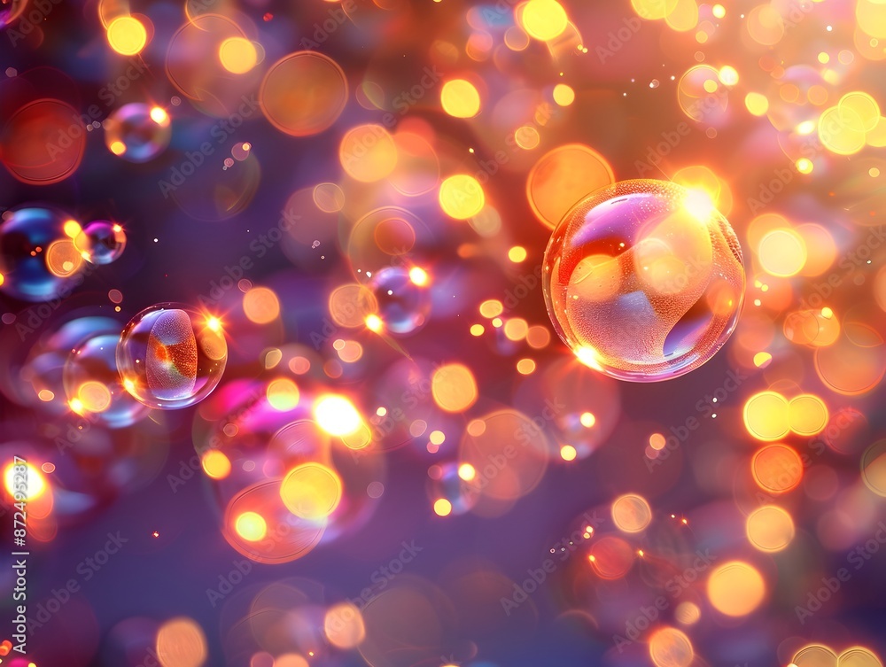 Vibrant Soap Bubble Abstract with Luminous Illumination and Captivating Kaleidoscopic Brilliance Vibrant Soap Bubble Abstract with Luminous Illumination and Captivating Kaleidoscopic Brilliance