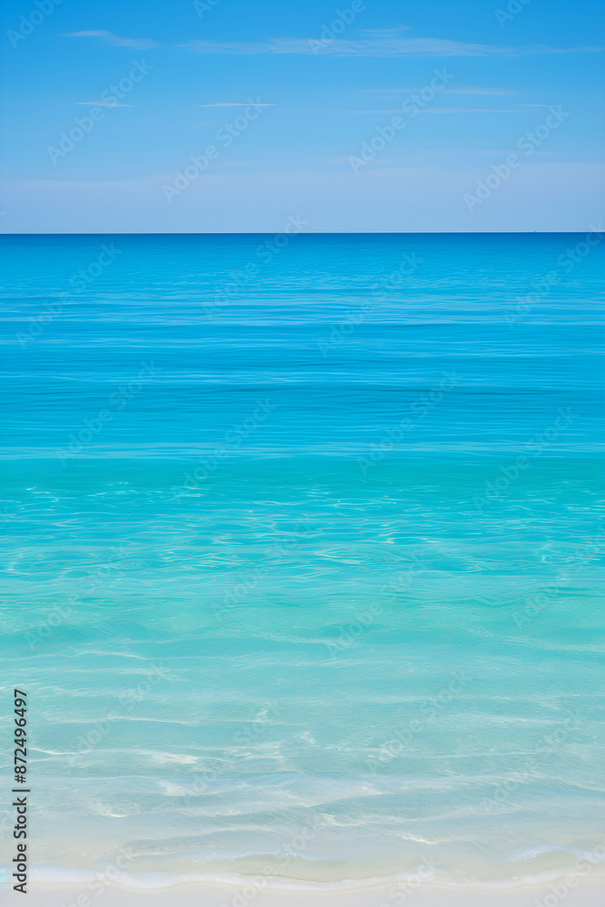 Mesmerizing Blue Ocean Expanse: A Symbiosis of Sky, Water, and Light Mesmerizing Blue Ocean Expanse: A Symbiosis of Sky, Water, and Light